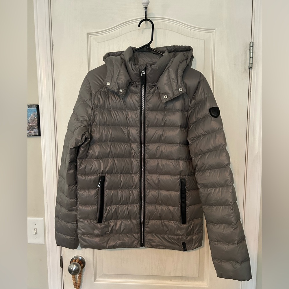 🎉 Host Pick 🎉 Russo Gray Puffer Jacket with Removable Hood
